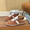 Tom Ford casual shoes classic contrast color stitching advanced version