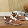 Tom Ford casual shoes classic contrast color stitching advanced version