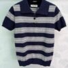 miumiu new lapel polo collar knitted short sleeves High-quality