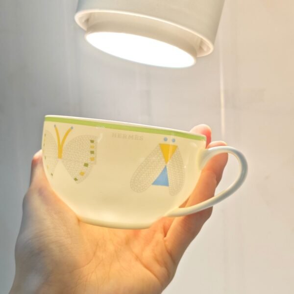Hermès new porcelain plate set of four bone china porcelain, the beginning of a quality life