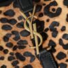 YSL new shopping bag hobo bag leopard print style advanced version size: 50×28×18cm