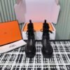 Hermes autumn and winter new Land ankle boots series Cowhide material, premium version