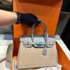 Hermes Kelly handbag suede material