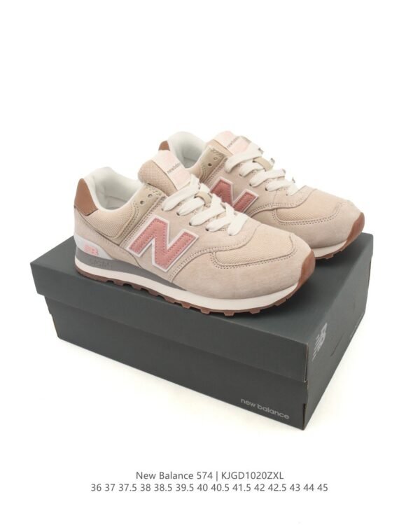 New Balance 574 series comfortable and versatile retro stitching fashion casual sports shoes