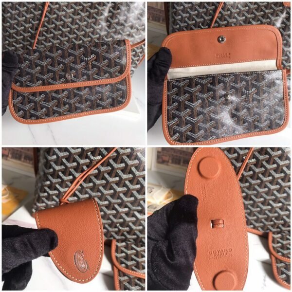 GOYARD Reversible Anjou Shopping Bag Premium Edition Bag opening 47cm bottom 34*height 28*bottom width 14cm