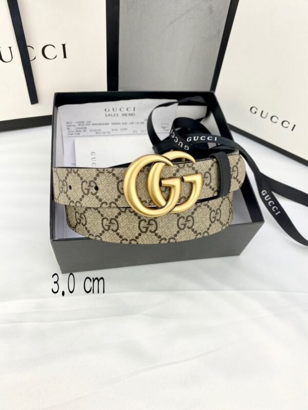 GUCCI belt double-sided high-end version width 3cm