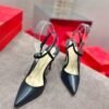 CistianLouboutin Premium high heels, made of calfskin, 10cm heel height