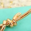 Tiffany Knot series symbolizes the strong connection of love bracelet premium version