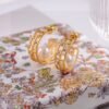 Dior New Letter CD Earrings