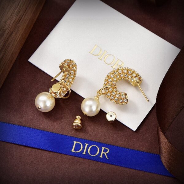 DIOR’s new artistic hollow earrings