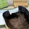 Gucci counter 1:1 baseball cap original canvas fabric + head layer cofskin