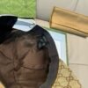 Gucci counter 1:1 baseball cap original canvas fabric + head layer cofskin