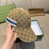 Gucci1:1 Baseball cap original canvas + first layer cowhide