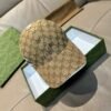 Gucci1:1 Baseball cap original canvas + first layer cowhide