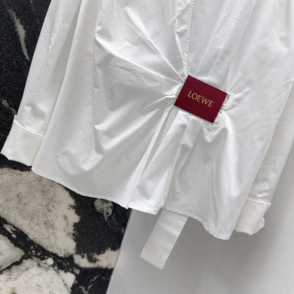 Loewe Spring/Summer New Arrivals Irregular V-Neck Shirt Premium