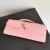 Bottega Veneta Andiamo Evening Clutch Premium Edition Pink 31*13*3cm