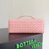 Bottega Veneta Andiamo Evening Clutch Premium Edition Pink 31*13*3cm