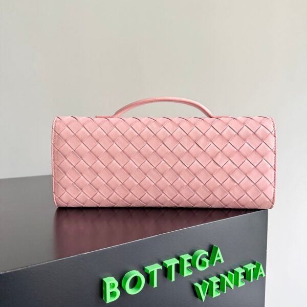 Bottega Veneta Andiamo Evening Clutch Premium Edition Pink 31*13*3cm
