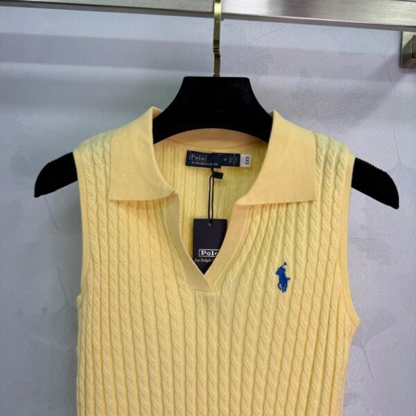 Ralph Lauren Summer Lapel Vest High Quality