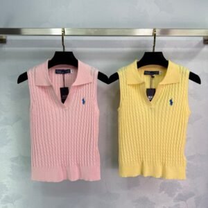 Ralph Lauren Summer Lapel Vest High Quality