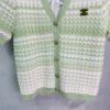 Chanel 2025 Summer New V-neck Short Sleeve Cardigan High Quality