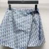 DIOR new style monogram zipper culottes SML