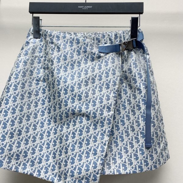 DIOR new style monogram zipper culottes SML