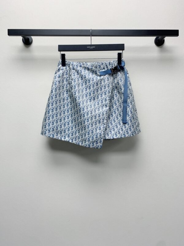 DIOR new style monogram zipper culottes SML