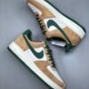 Nike Air Force 1’07 Low White Brown Green Air Force One Low-top Casual Sneakers