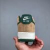Nike Air Force 1’07 Low White Brown Green Air Force One Low-top Casual Sneakers