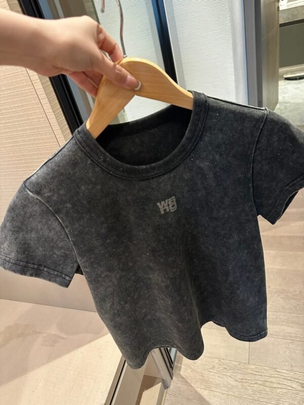Alexander Wang Shiny crew neck T-shirt