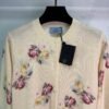 2025 Early Autumn Latest Series Round Neck Floral Knitted Cardigan High Quality Clothing