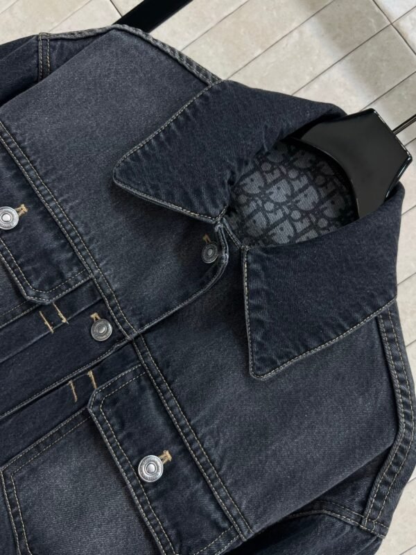 DIOR 25 early autumn new denim short jacket high quality jacket