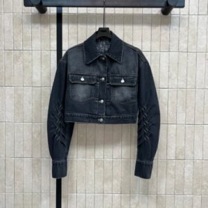 DIOR 25 early autumn new denim short jacket high quality jacket