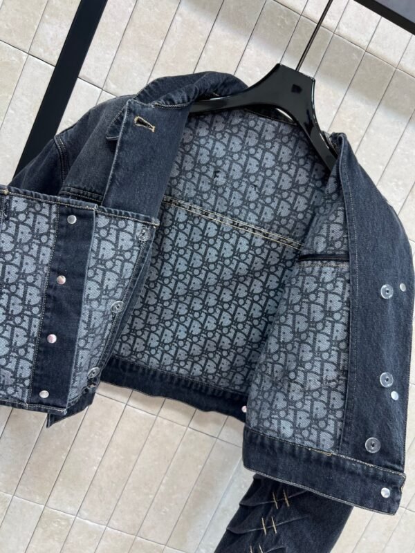 DIOR 25 early autumn new denim short jacket high quality jacket