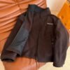 MIUMIU autumn and winter polar fleece jacket chocolate color high quality jacket winter essential