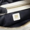 MIUMIU new underarm bowling bag made of soft calfskin material, high-end version, size: 28x15x13cm