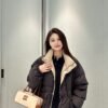 miumiu 2025 winter new down jacket two-color wearable 90% white goose down feather filling