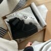 UGG autumn and winter new products height increase thick bottom double Velcro short boots pure wool