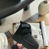 UGG autumn and winter new products height increase thick bottom double Velcro short boots pure wool