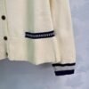 Loewe new autumn knitted cardigan classic logo embroidery soft and comfortable high-quality clothing