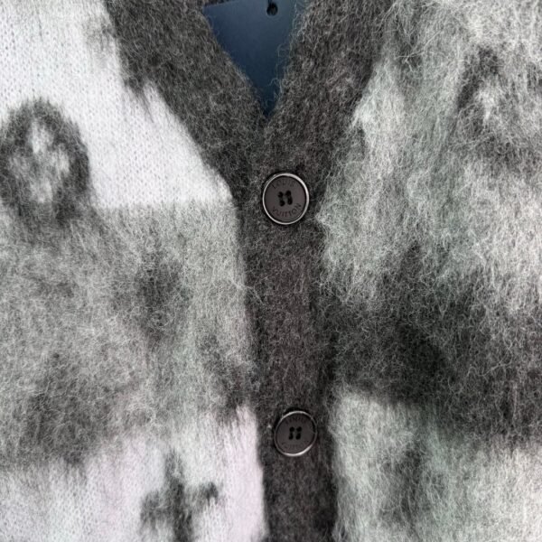 Louis Vuitton 2025 Early Autumn New Mohair Knitted Cardigan High-quality clothing