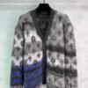 Louis Vuitton 2025 Early Autumn New Mohair Knitted Cardigan High-quality clothing