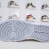 Nike & Louis Vuitton joint casual shoes white and gray stitching denim hook shoes Premium version