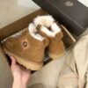 UGG New Autumn/Winter Men’s Lace-up G-Letter Wool Ankle Boots with Wool Lining