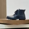 Hermès high-top casual sneakers made of calfskin leather