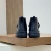 Hermès high-top casual sneakers made of calfskin leather