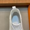 Hermès high-top casual sneakers made of calfskin leather