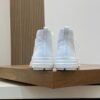 Hermès high-top casual sneakers made of calfskin leather