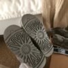 UGG autumn and winter new three-wear wool slippers sole thickness 4cm Wool material